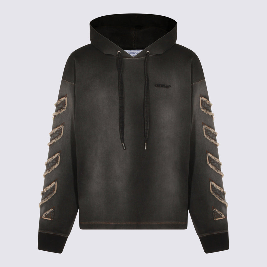 Off-White 98% Cotton jacket in black