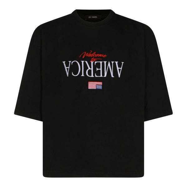 Willy Chavarria 100% Cotton t-shirt in black