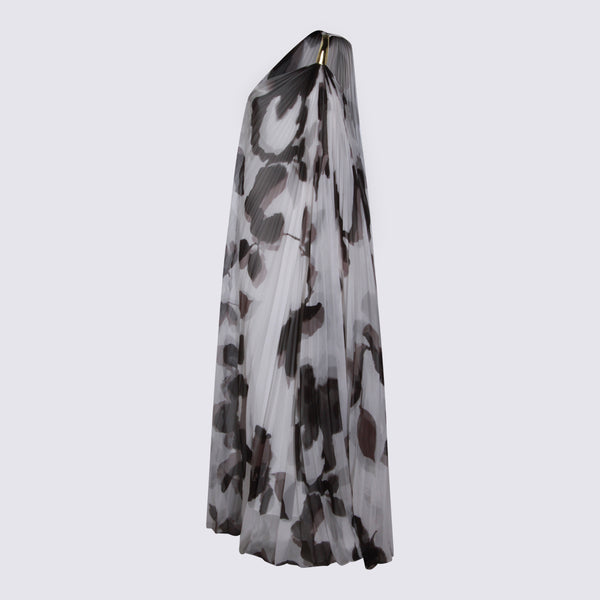 Max Mara 100% Polyester dress in white