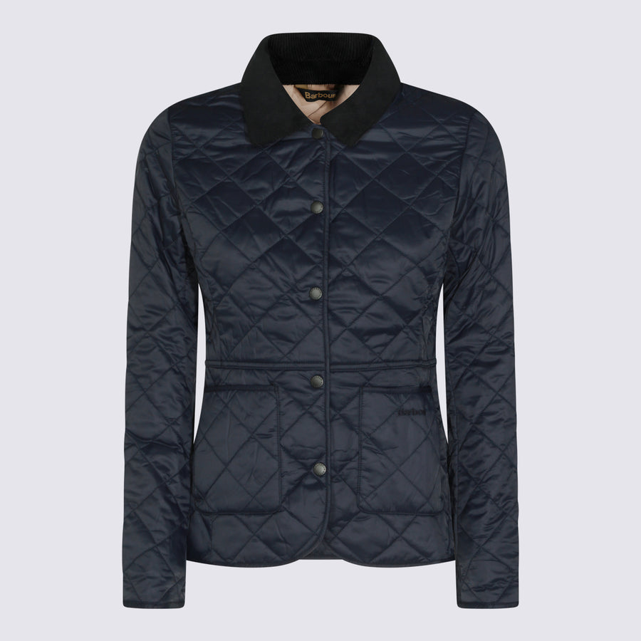Barbour 100% Nylon jacket in navy