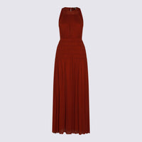 twinset pleated dress Pleated crpe de Chine midi dress Woman, Black