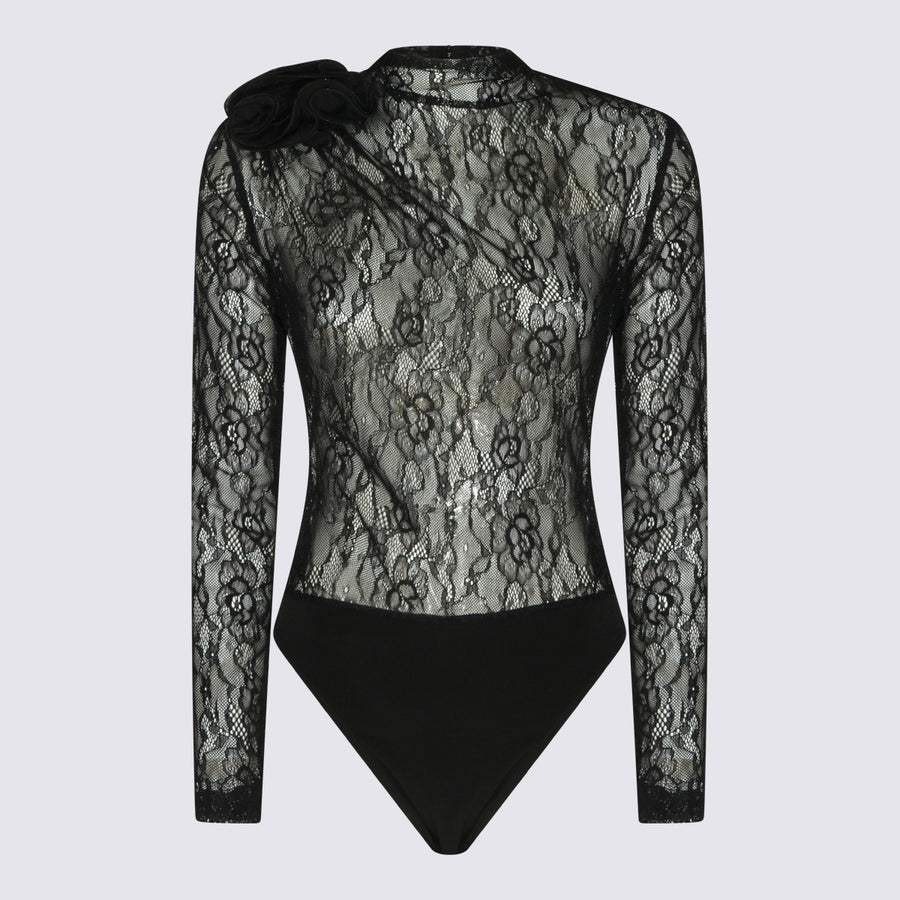 Nissa 90% PA bodysuit in black