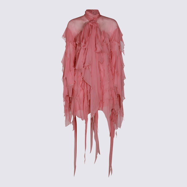 Blumarine 100% Viscose dress in pink