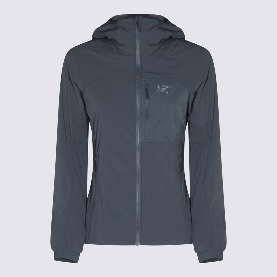 Arc*Teryx 88% Nylon jacket in gray