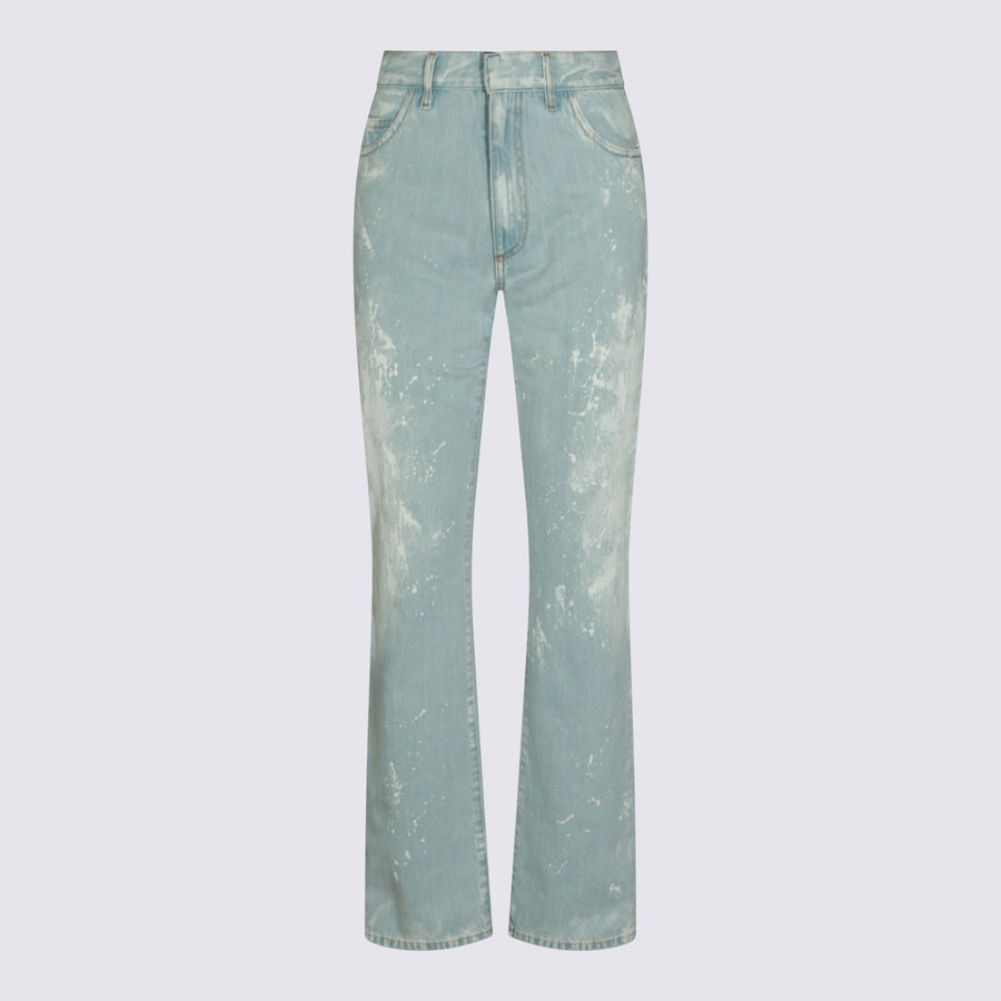 MM6 Maison Margiela 100% Cotton jeans in blue
