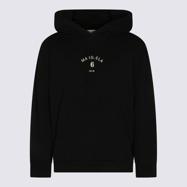 MM6 Maison Margiela 100% Cotton sweatshirt in black