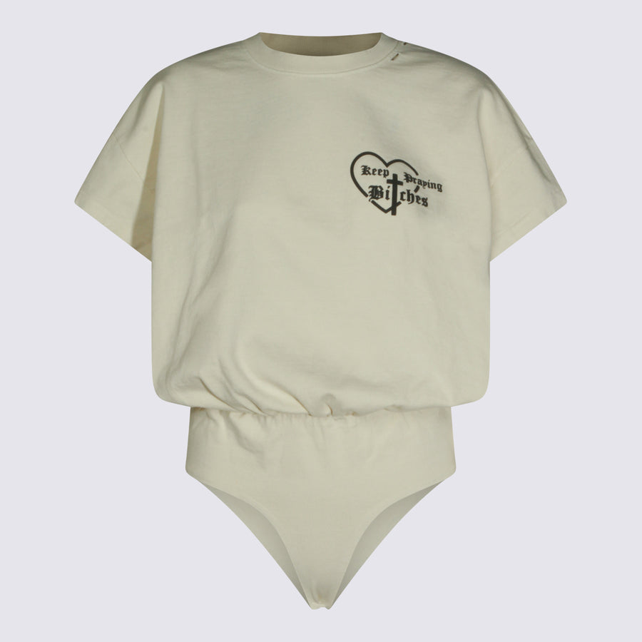 Willy Chavarria 100% Cotton dress in white