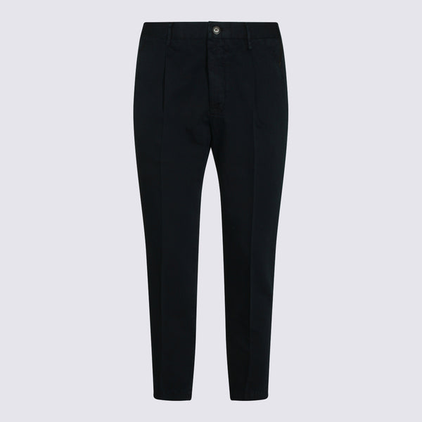 Incotex 100% Cotton trousers in navy