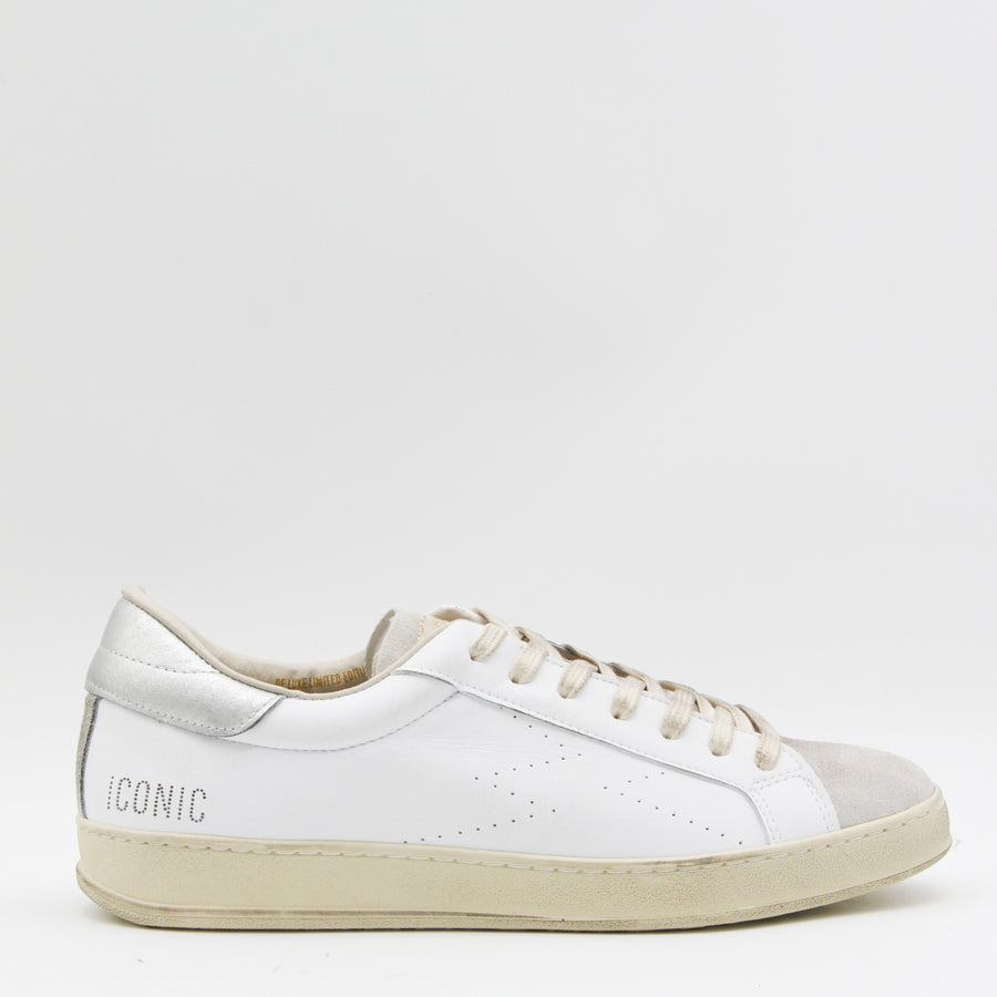 Moaconcept Leather sneaker in white