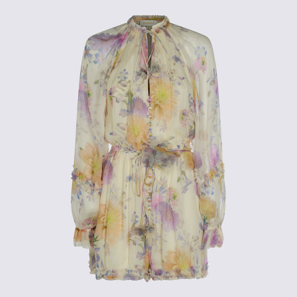 Zimmermann 100% Viscose dress in cream