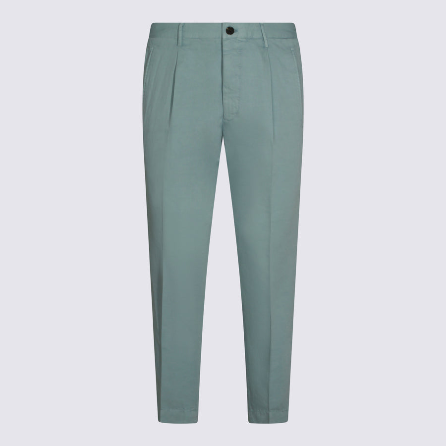 Incotex 100% Cotton trousers in blue