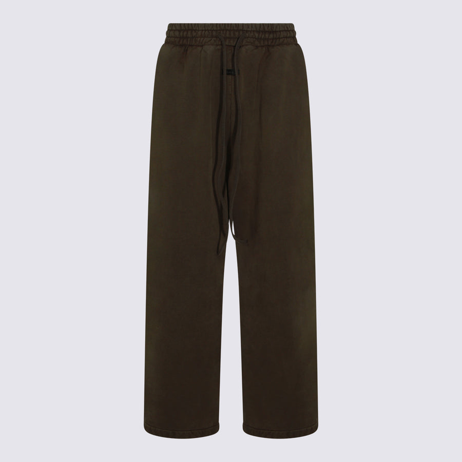 Fear Of God 100% Cotton trousers in brown