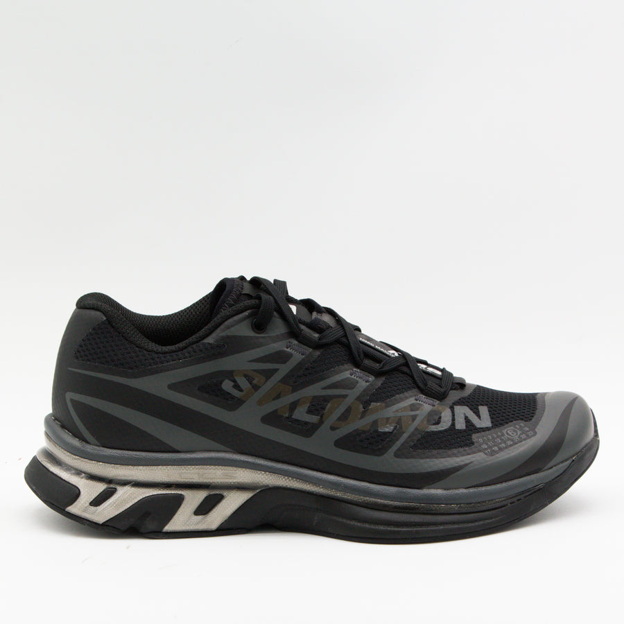 Mm6 Maison Margiela X Salomon Mesh and synthetic sneaker in black