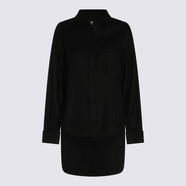 Balenciaga Wool shirt in black