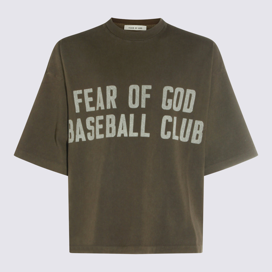 Fear Of God Cotton t-shirt in brown