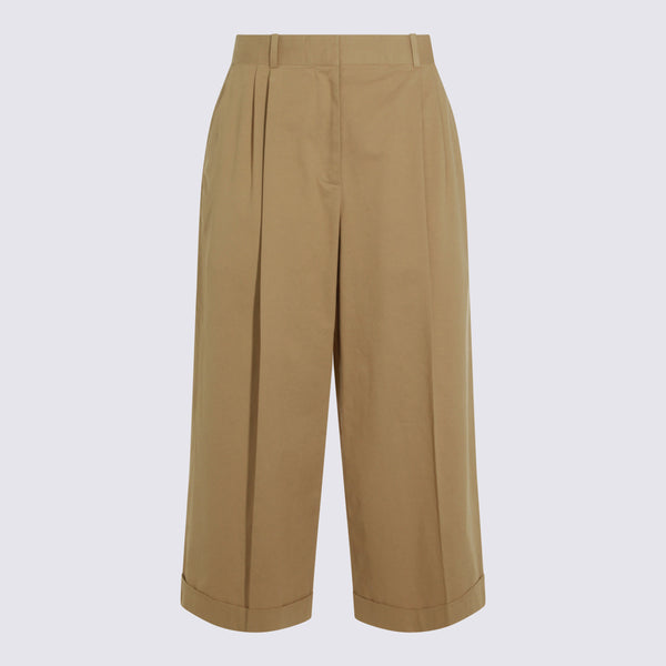 The Row 95% Cotton trousers in beige