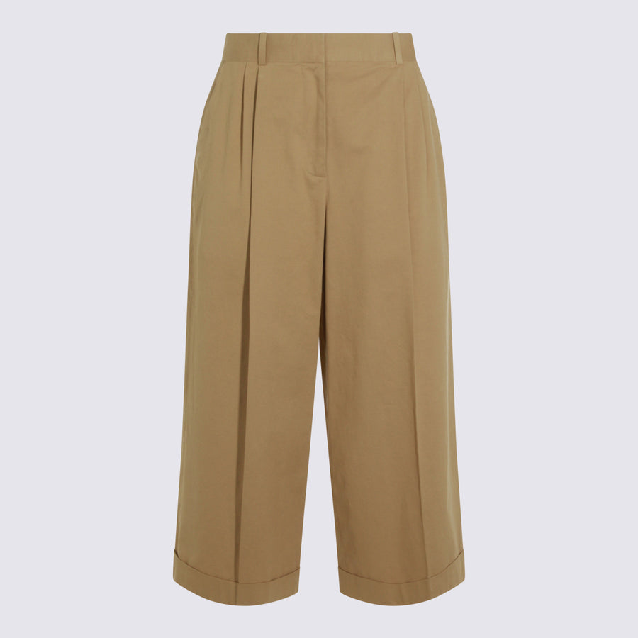 The Row 95% Cotton trousers in beige