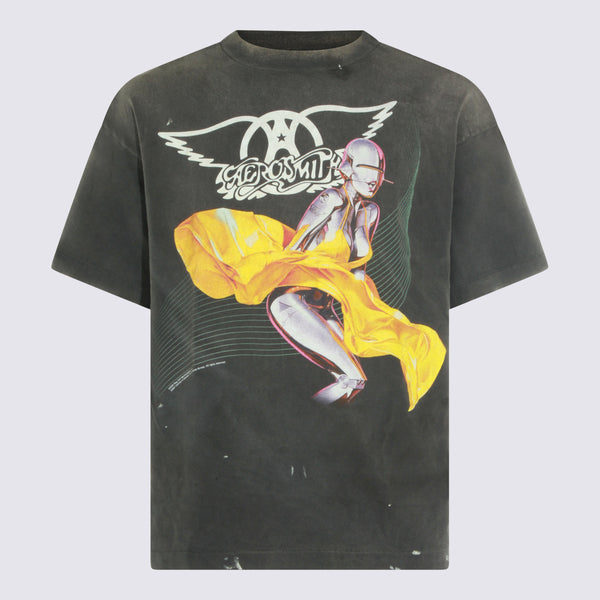 Saint Mxxxxxx Cotton t-shirt in black