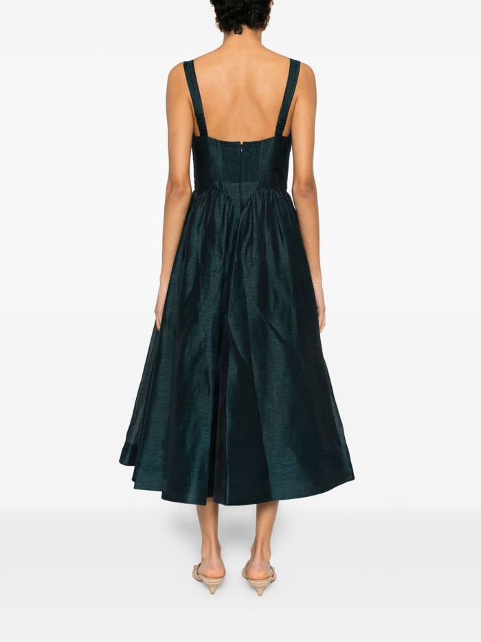 Zimmermann Dresses Blue Linen Silk
