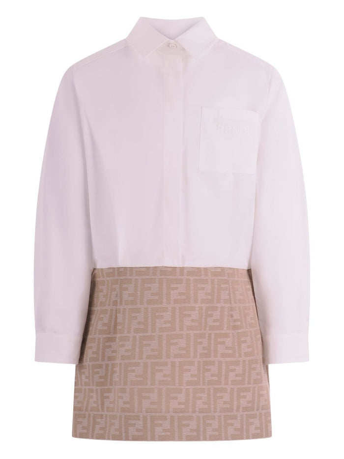Fendi Kids Dresses White