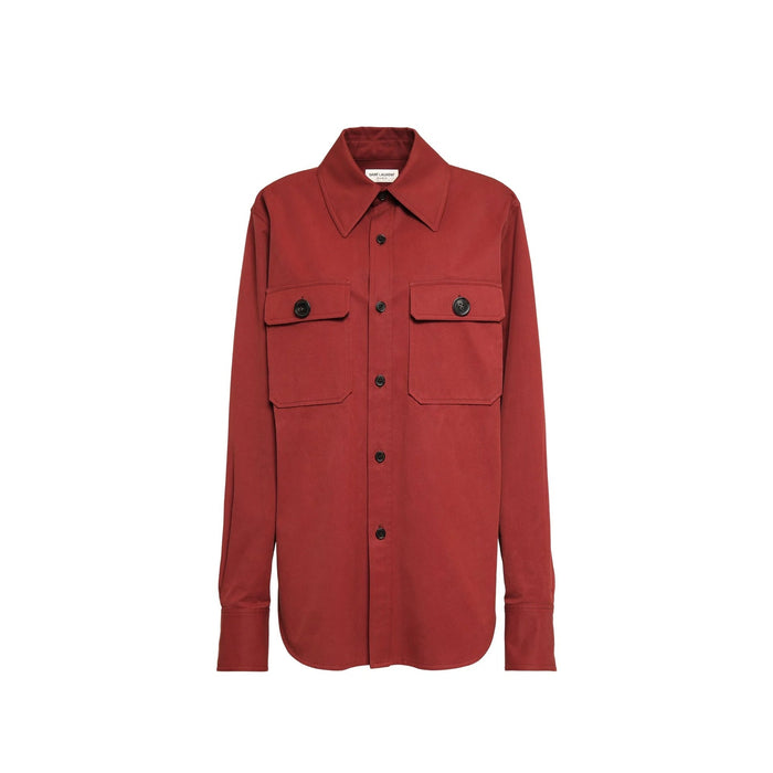 Cotton Shirt Red