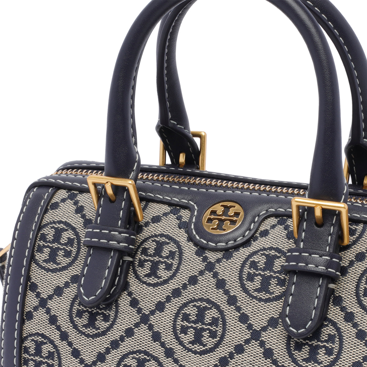 Tory Burch Bags Blue Fabric Calf Leather