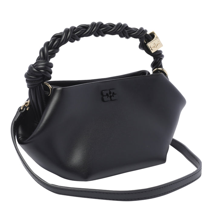 Ganni Bags Black Calf Leather Pu Pl