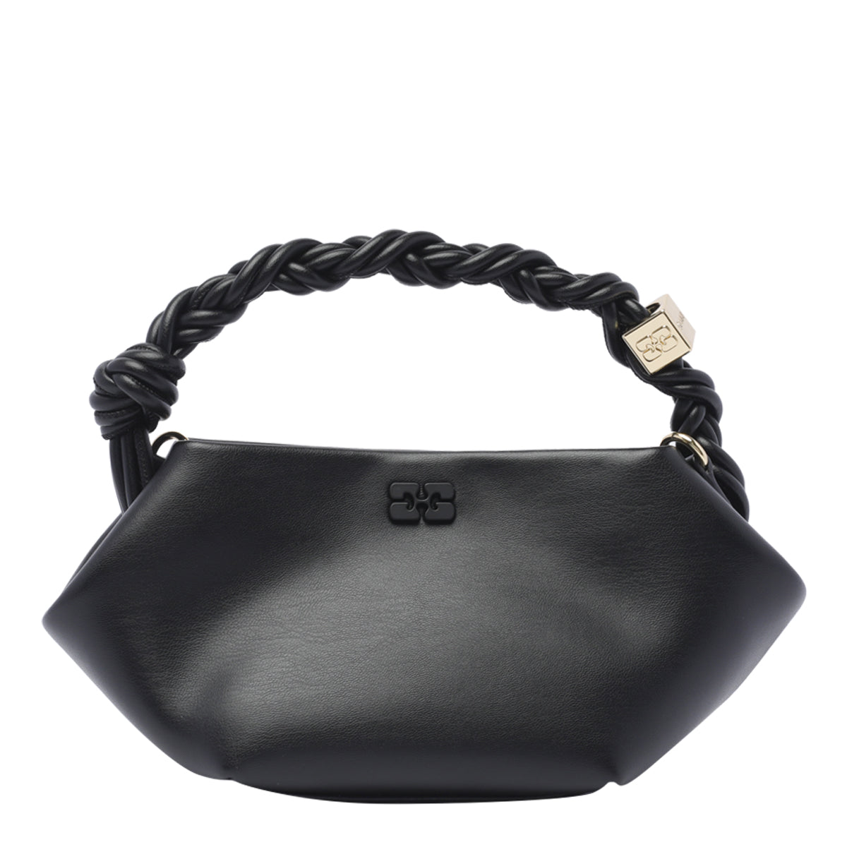 Ganni Bags Black Calf Leather Pu Pl