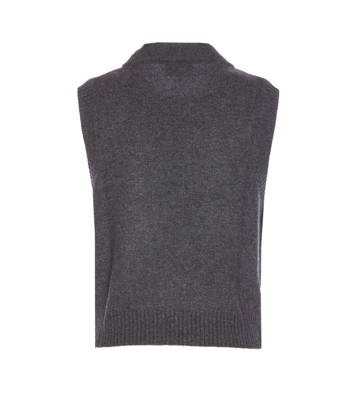 Ganni Jackets Grey Wool