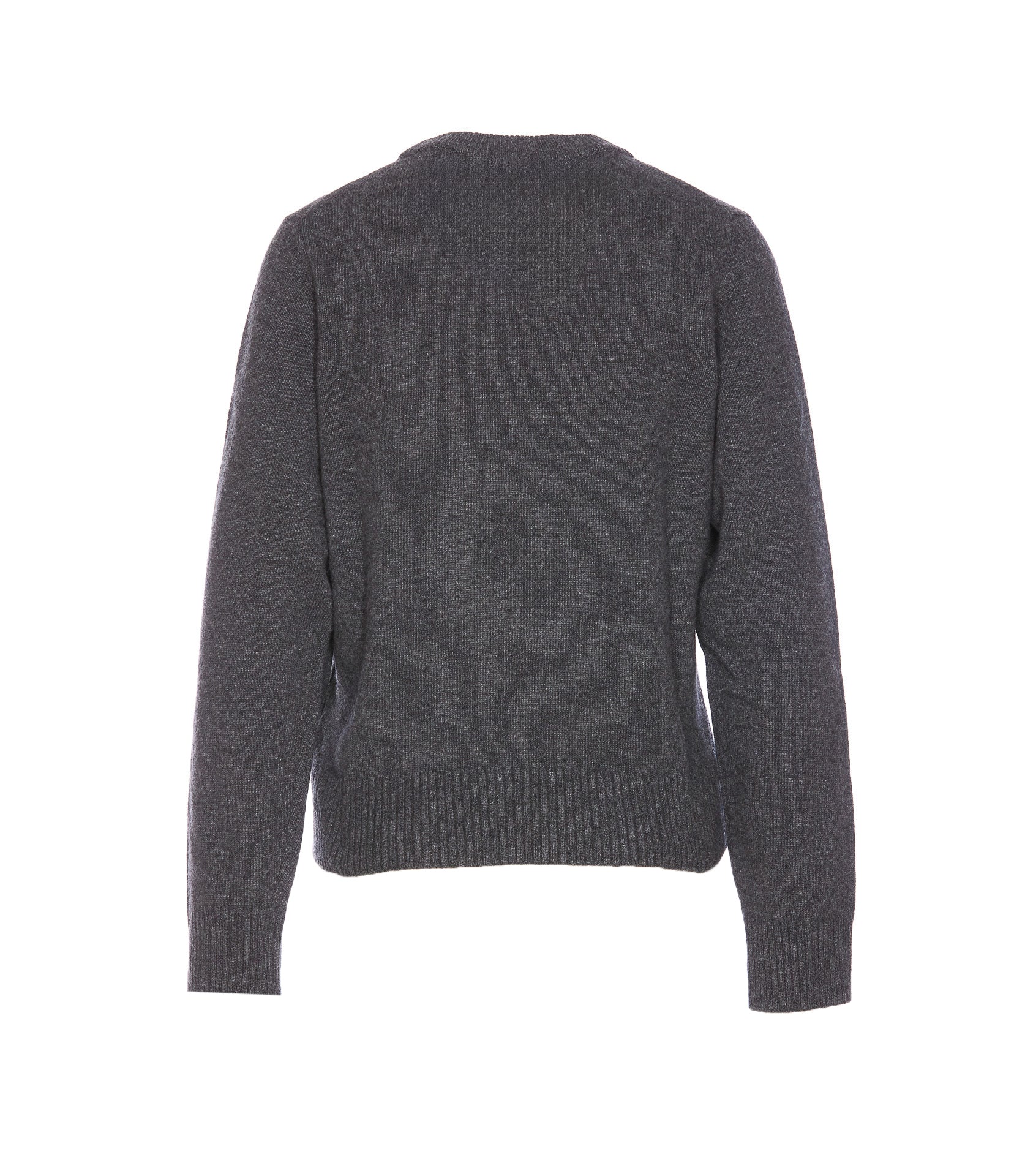Ganni Sweaters Grey Wool