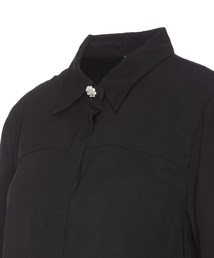 Ganni Dresses Black Viscose