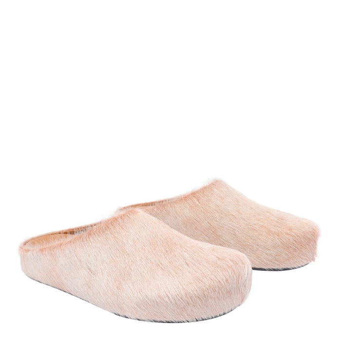 Marni Sandals Beige Calf Leather/ Rubber Sole