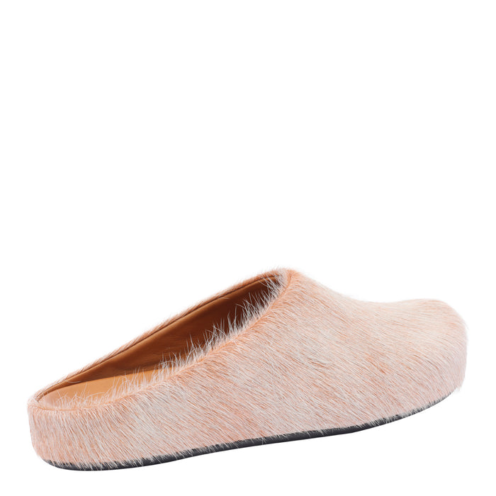 Marni Sandals Beige Calf Leather/ Rubber Sole