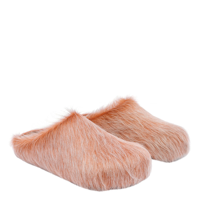 Marni Sandals Pink Calf Leather/ Rubber Sole