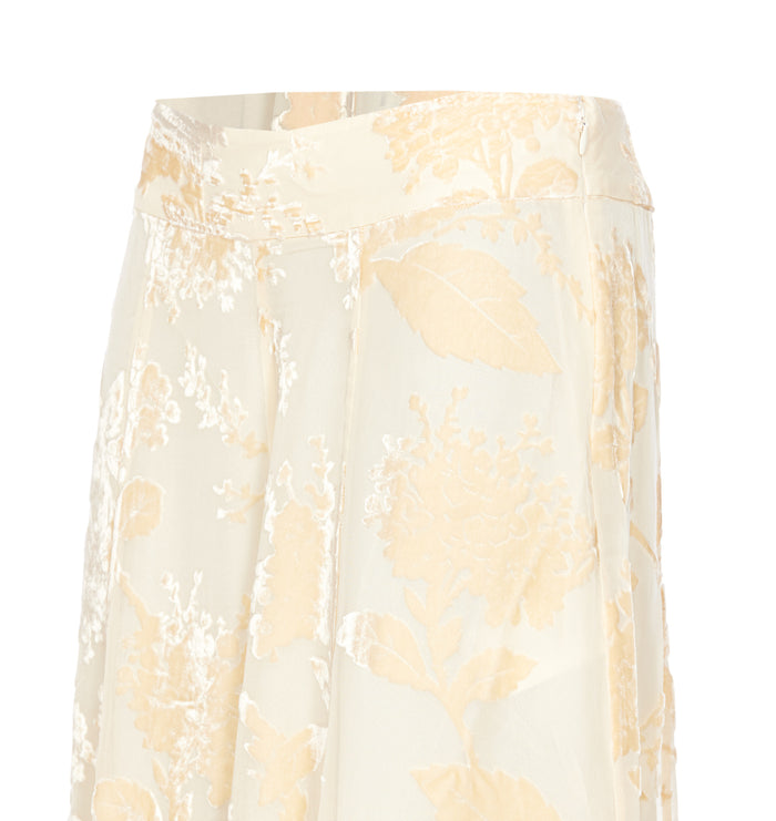 Zimmermann Trousers White Viscose