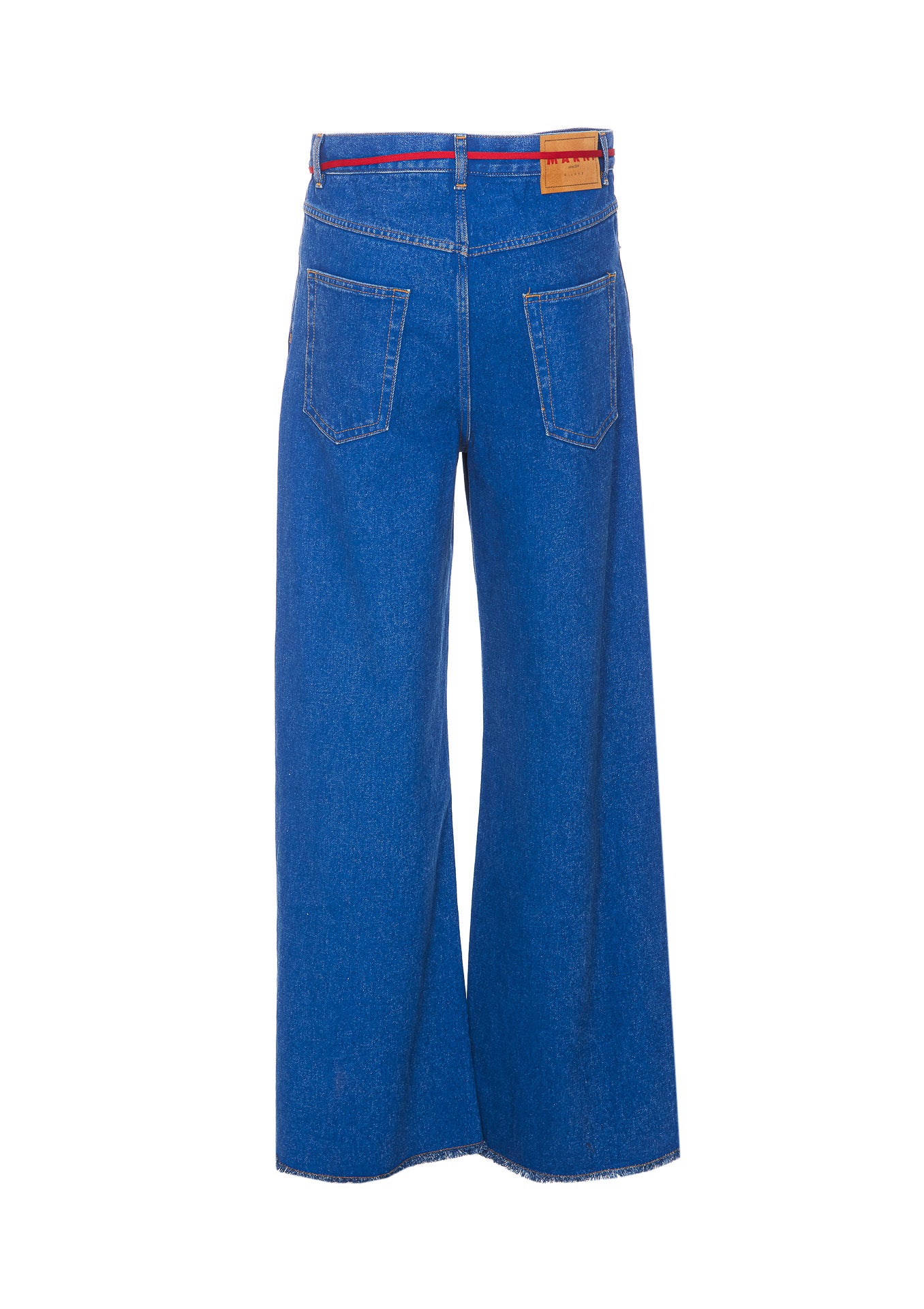 Marni Trousers Blue Cotton