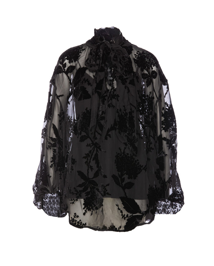 Zimmermann Shirts Black Recycled Polyester