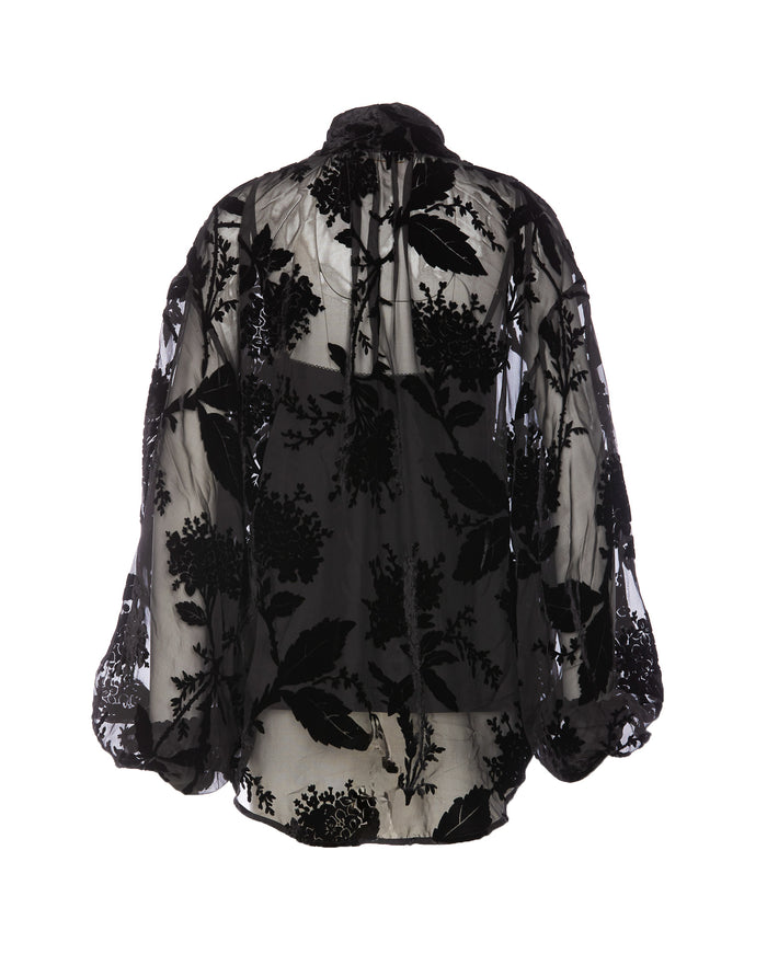 Zimmermann Shirts Black Recycled Polyester