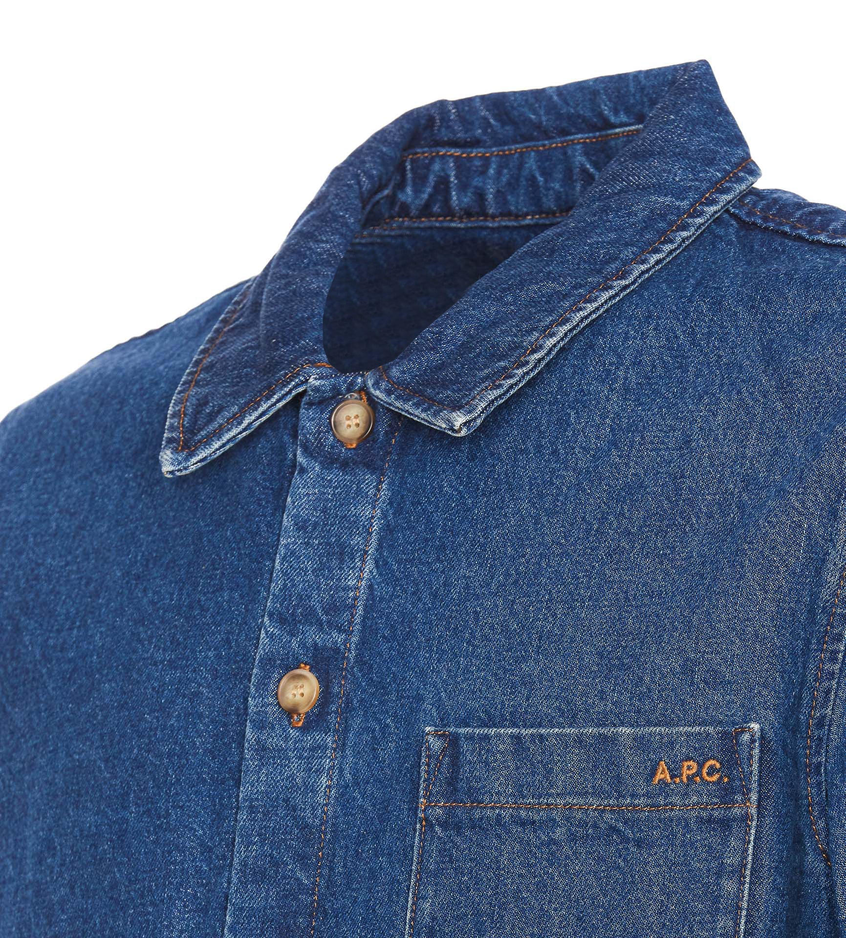 A.p.c. Shirts Blue Cotton