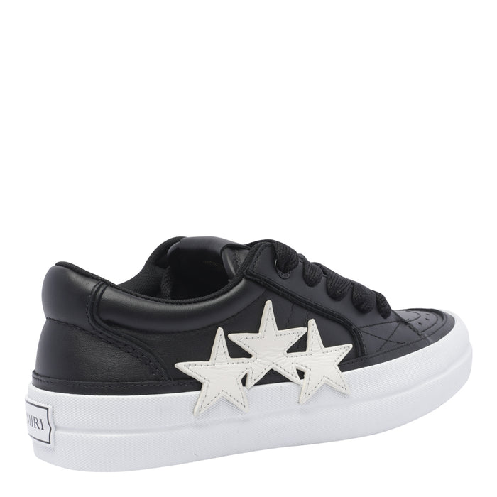 Amiri Sneakers Black Calf Leather /rubber Sole