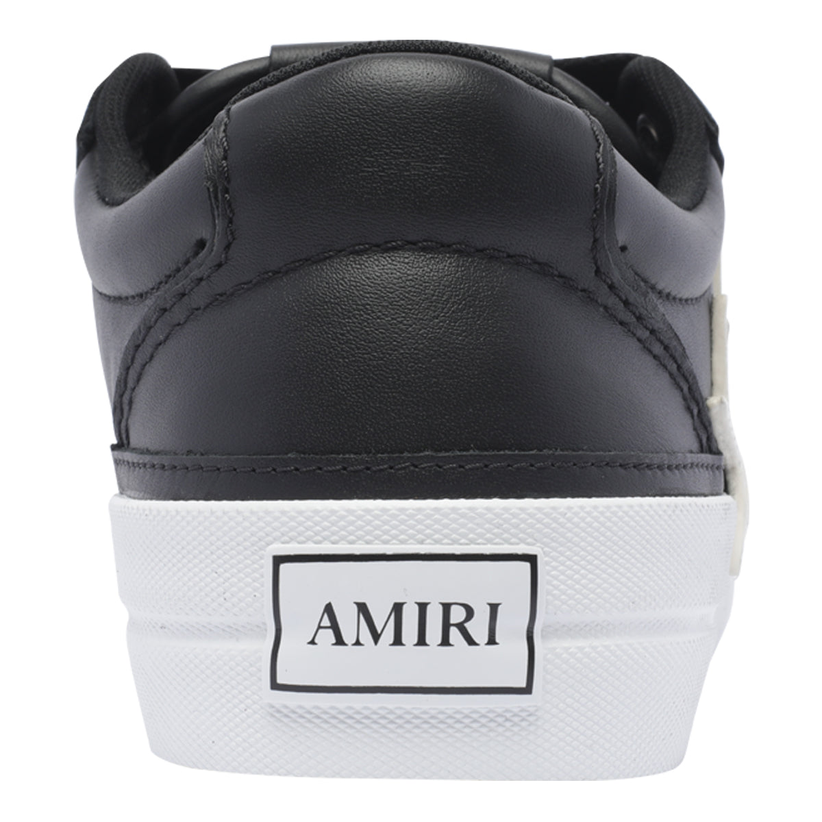 Amiri Sneakers Black Calf Leather /rubber Sole