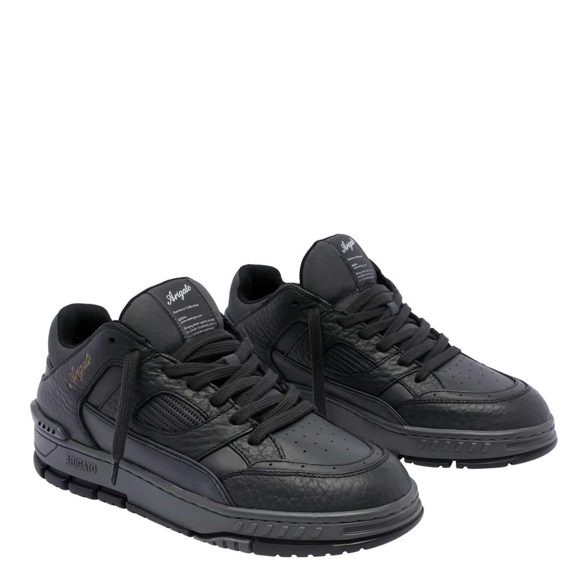 Axel Arigato Sneakers Black Calf Leather / Rubber Sole
