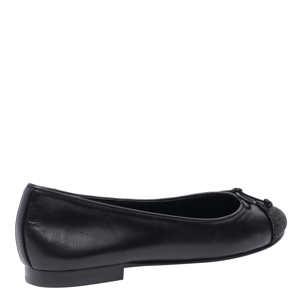 Tory Burch Flat Shoes Black Calf Leather / Sole
