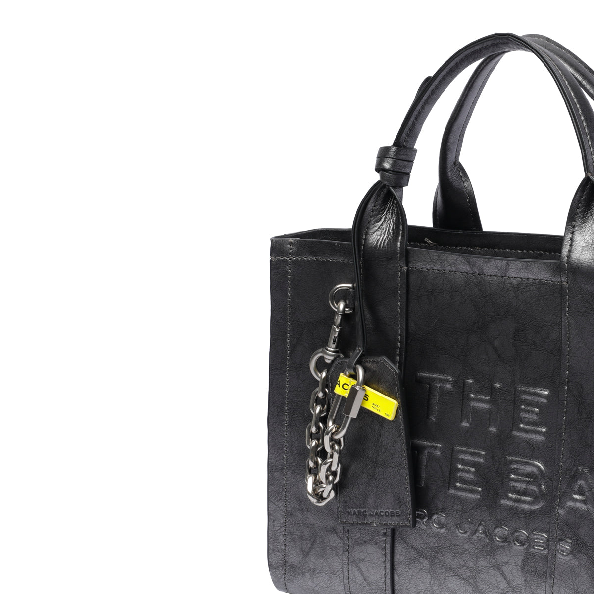 Marc Jacobs Bags Grey Metallic Leather