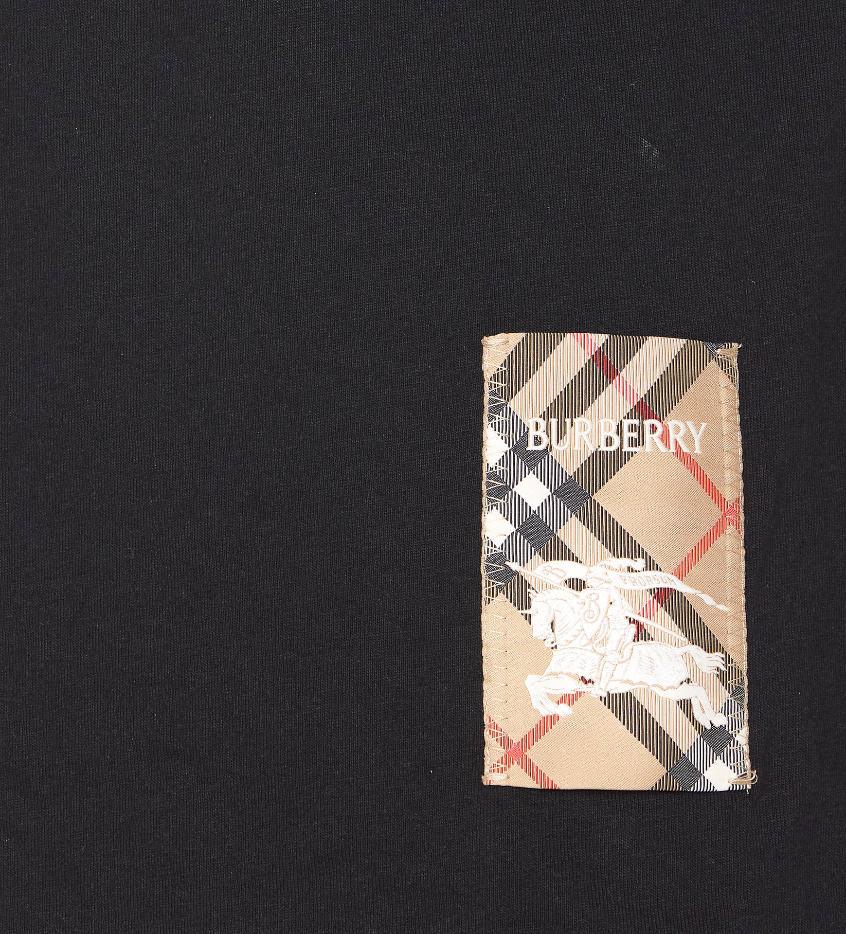 Burberry T-Shirts And Polos Black Cotton