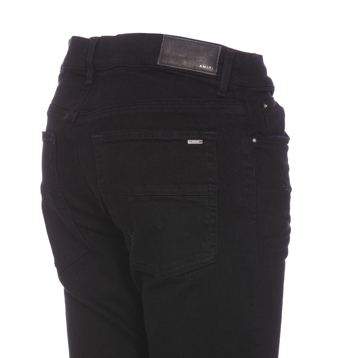 Amiri Jeans Black Cotton