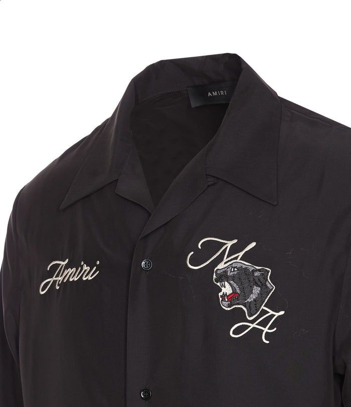Amiri Shirts Black Modal