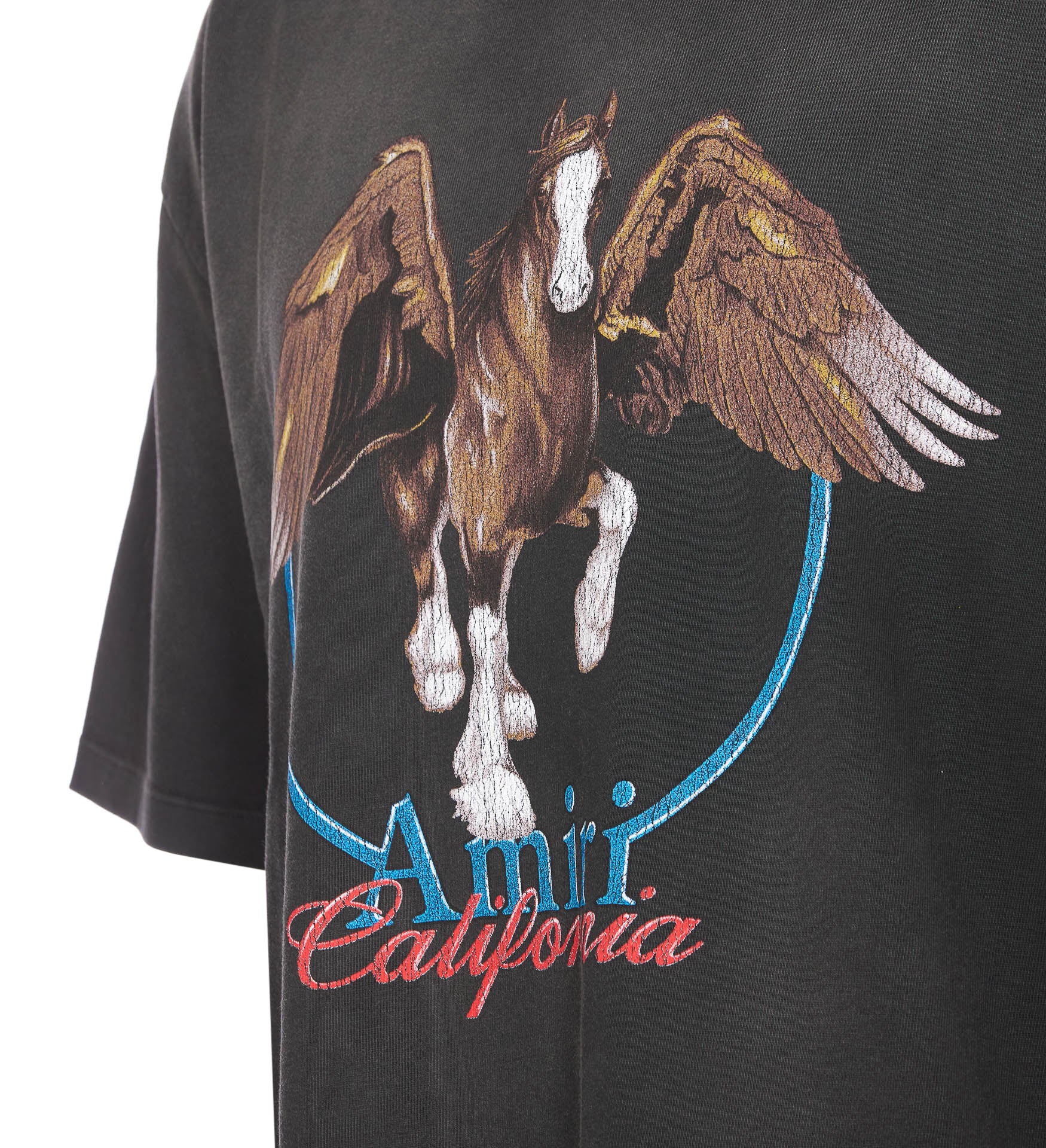 Amiri T-Shirts And Polos Grey Cotton