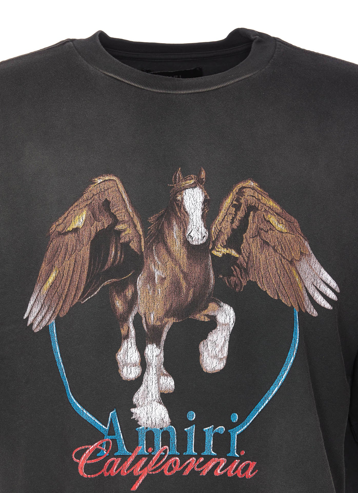 Amiri T-Shirts And Polos Grey Cotton