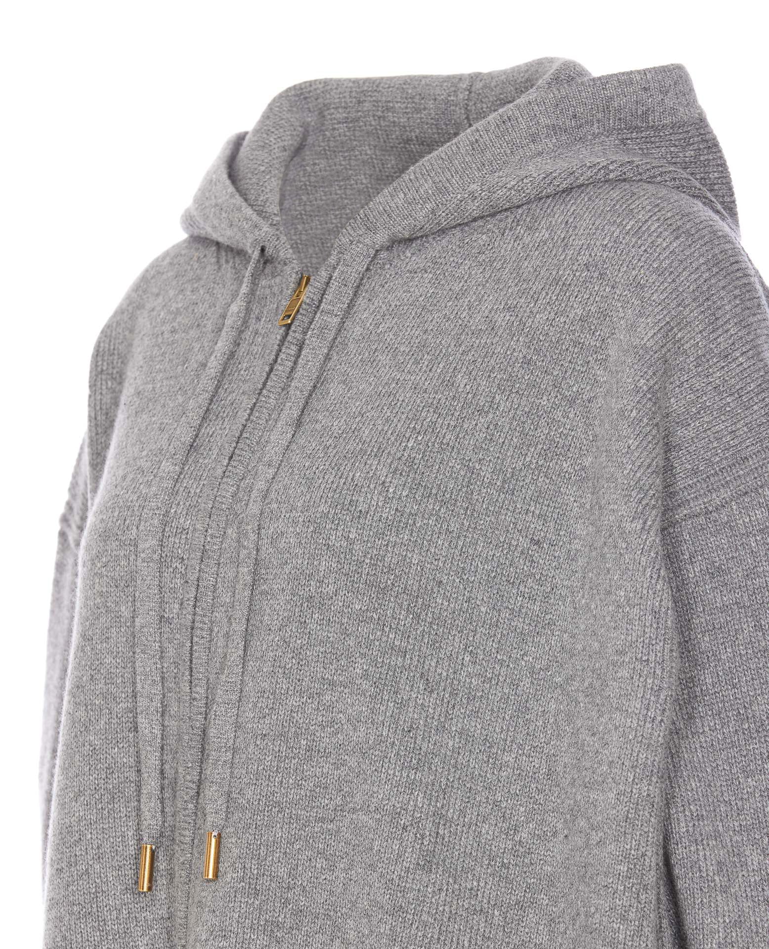 Chloè Sweaters Grey Wool